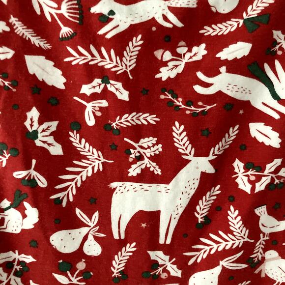 Mini Boden Red, Green and White Christmas Print Dress 🎄 - Picture 6 of 7